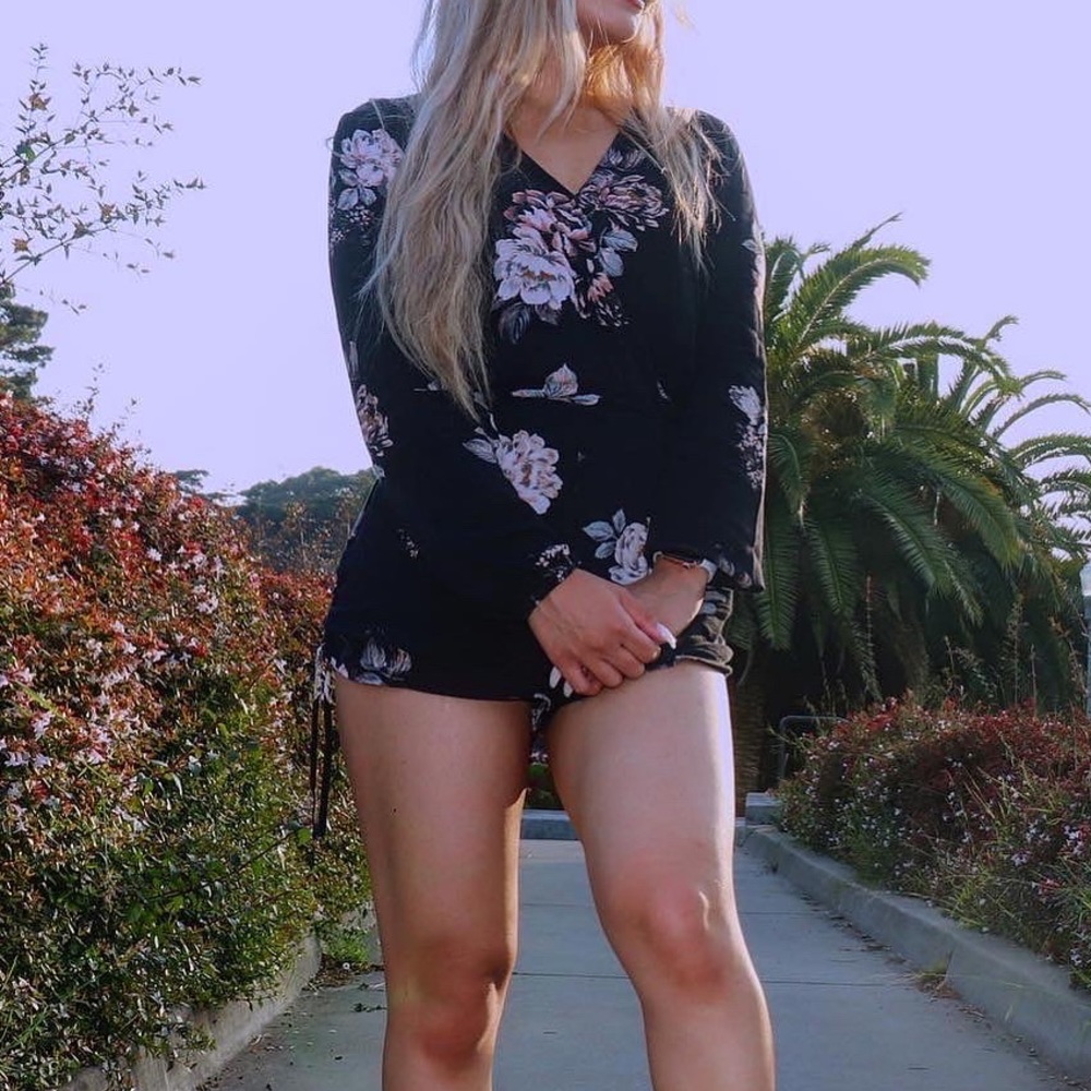 Floral Romper